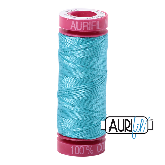 Mako 12 wt Cotton Small Spool 5005 Bright	Turquoise