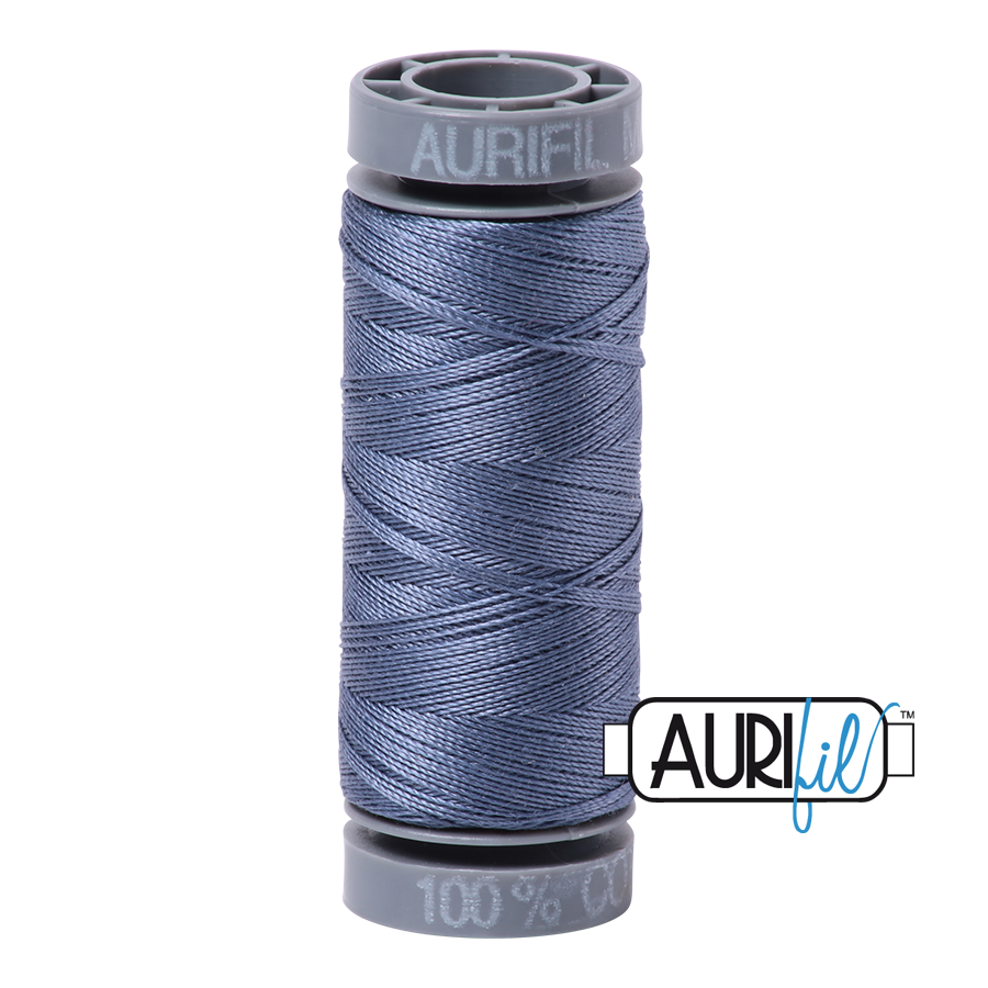 Mako 28wt Cotton Small Spool 1248 Dark	Grey	Blue