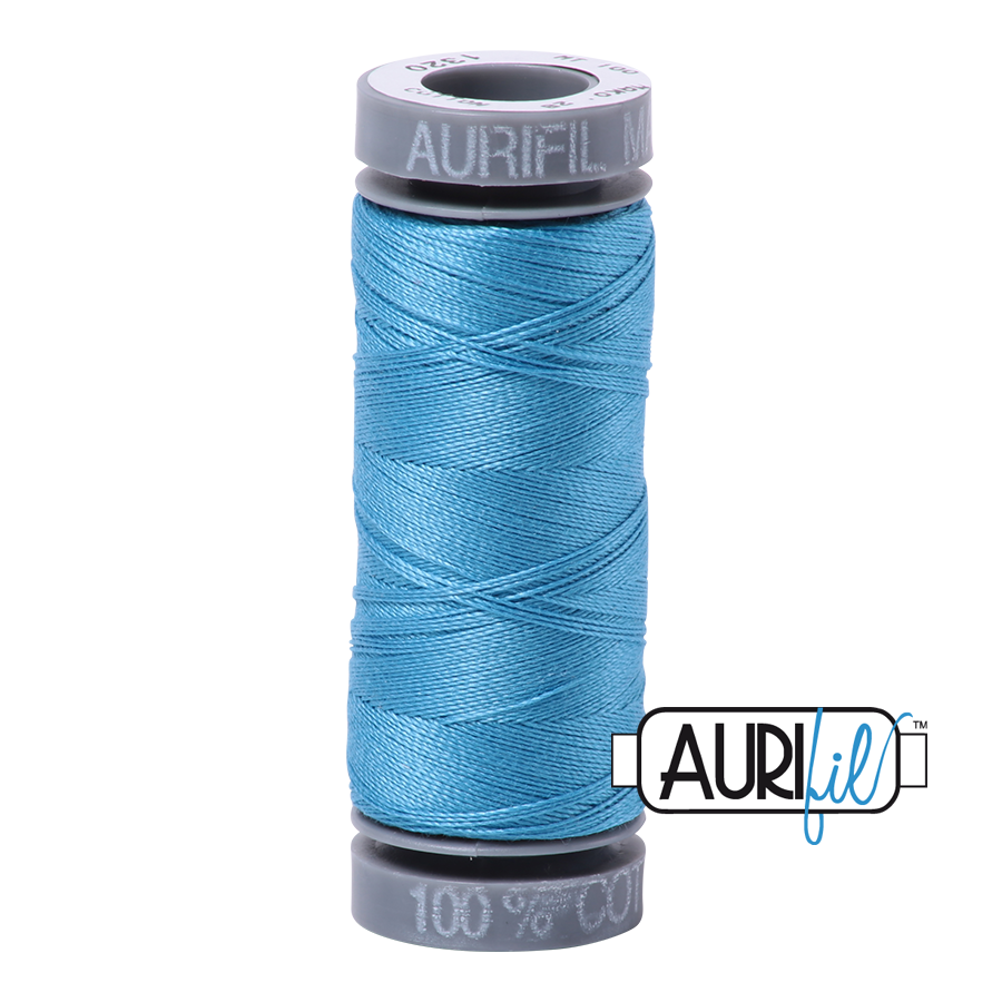 Mako 28wt Cotton Small Spool 1320 Bright Teal