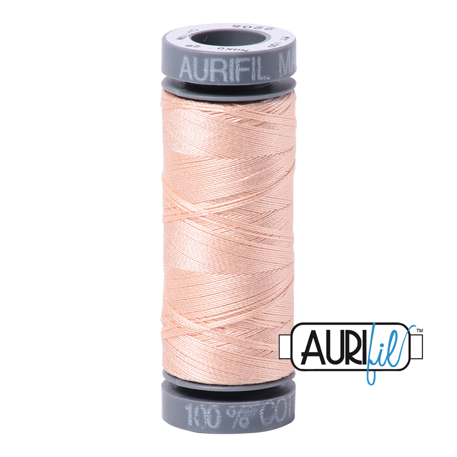 Mako 28wt Cotton Small Spool 2205 Apricot