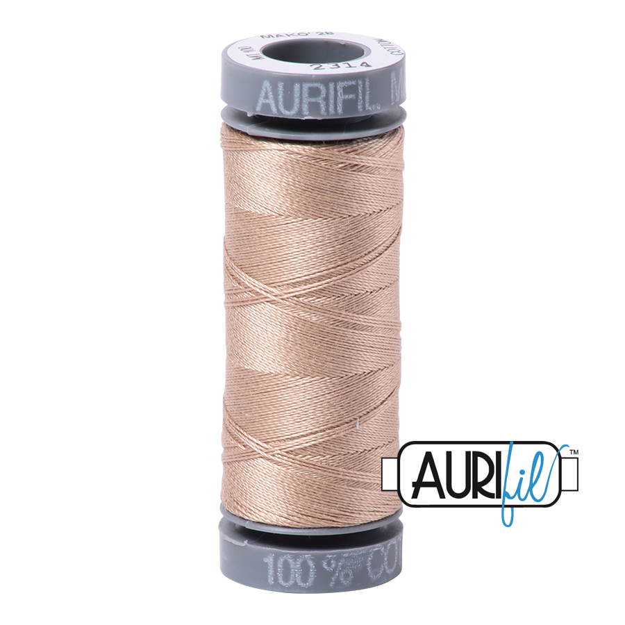 Mako 28wt Cotton Small Spool 2314 Beige