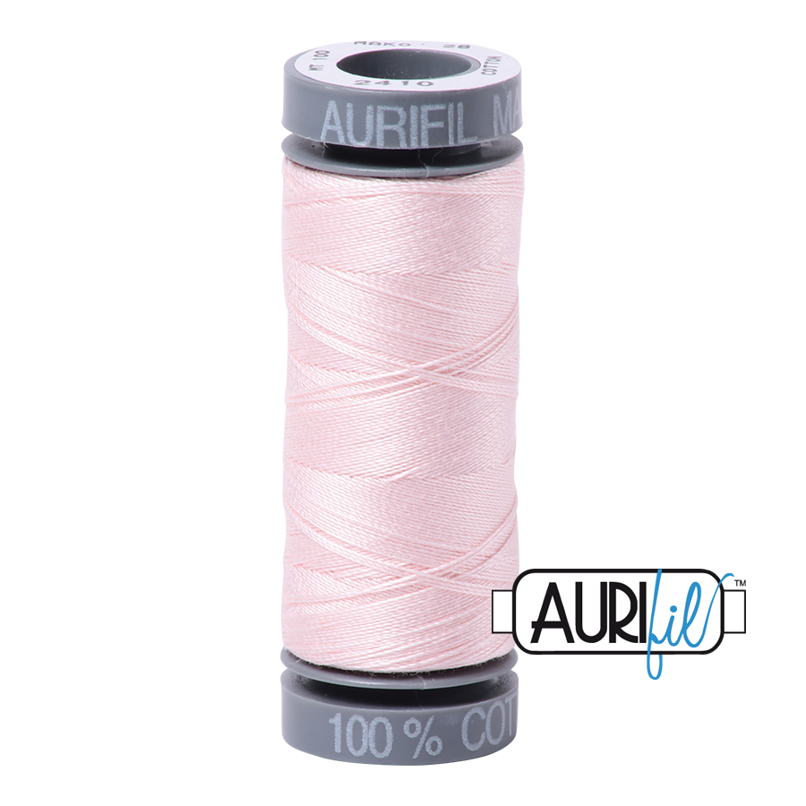 Mako 28wt Cotton Small Spool 2410 Pale	Pink