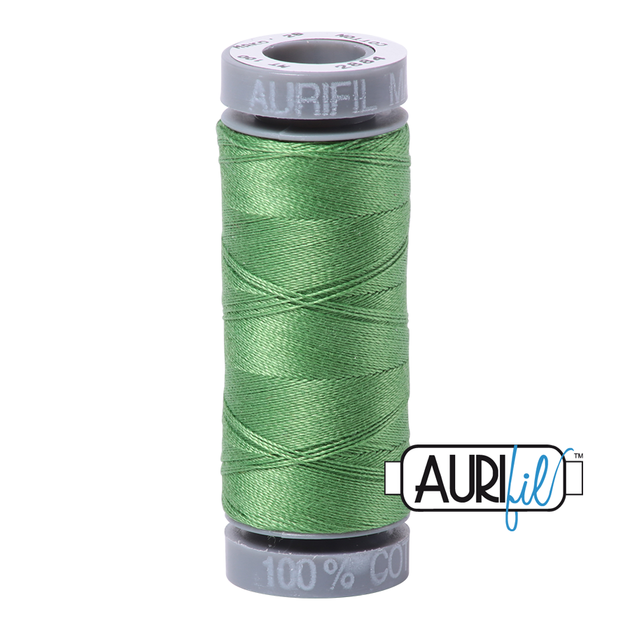 Mako 28wt Cotton Small Spool 2884 Green	Yellow