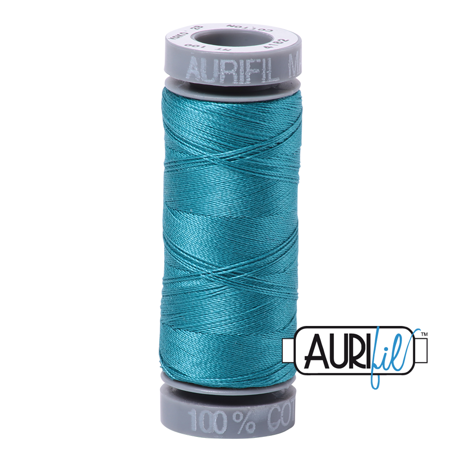 Mako 28wt Cotton Small Spool 4182 Dark	Turquoise