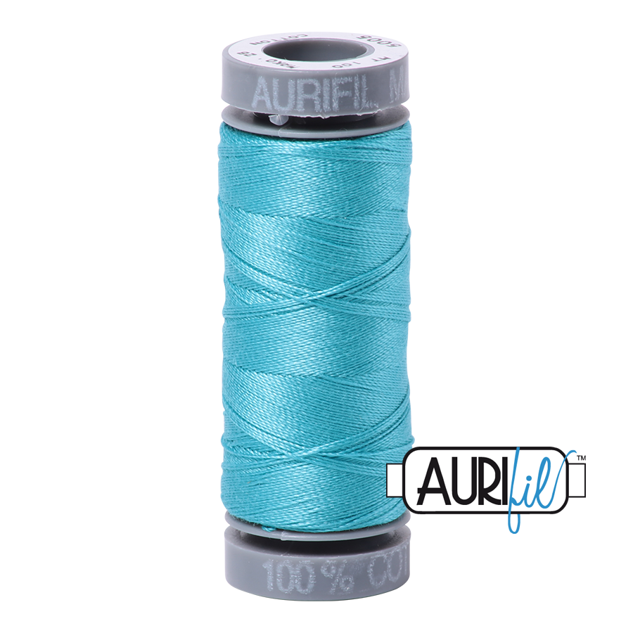 Mako 28wt Cotton Small Spool 5005 Bright	Turquoise