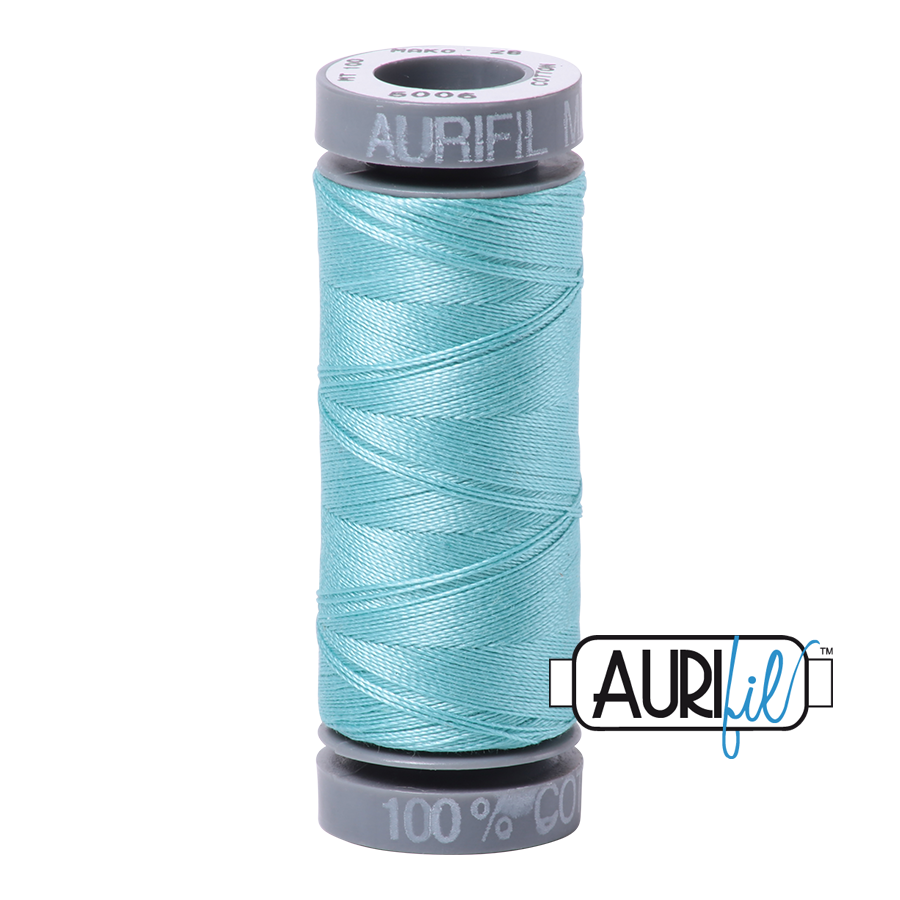 Mako 28wt Cotton Small Spool 5006 Light	Turquoise