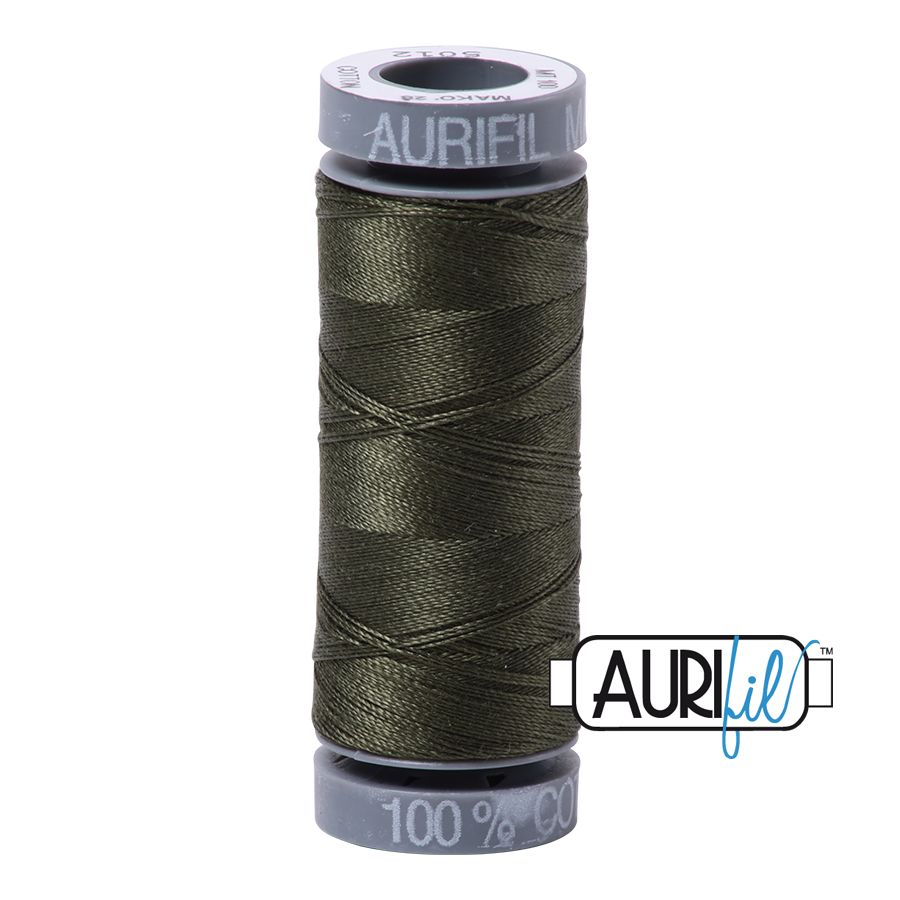 Mako 28wt Cotton Small Spool 5012 Dark	Green