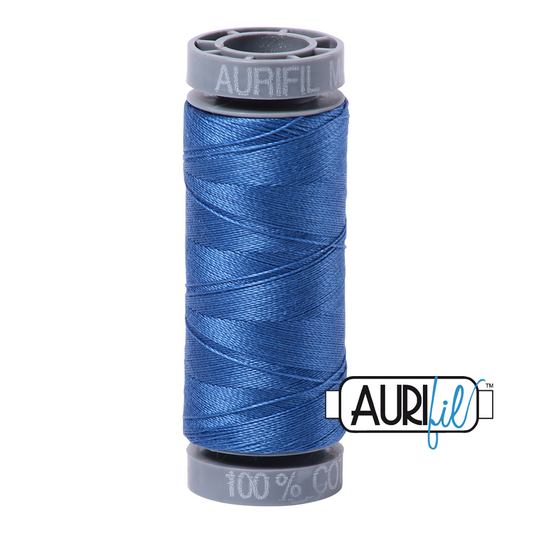 Mako 28wt Cotton Small Spool 6738 Peacock	Blue