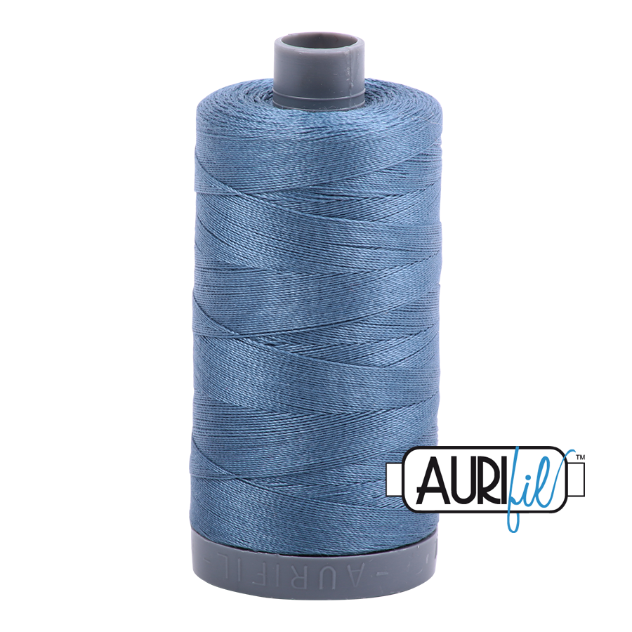 Mako 28 wt Cotton Large Spool 1126 Blue	Grey