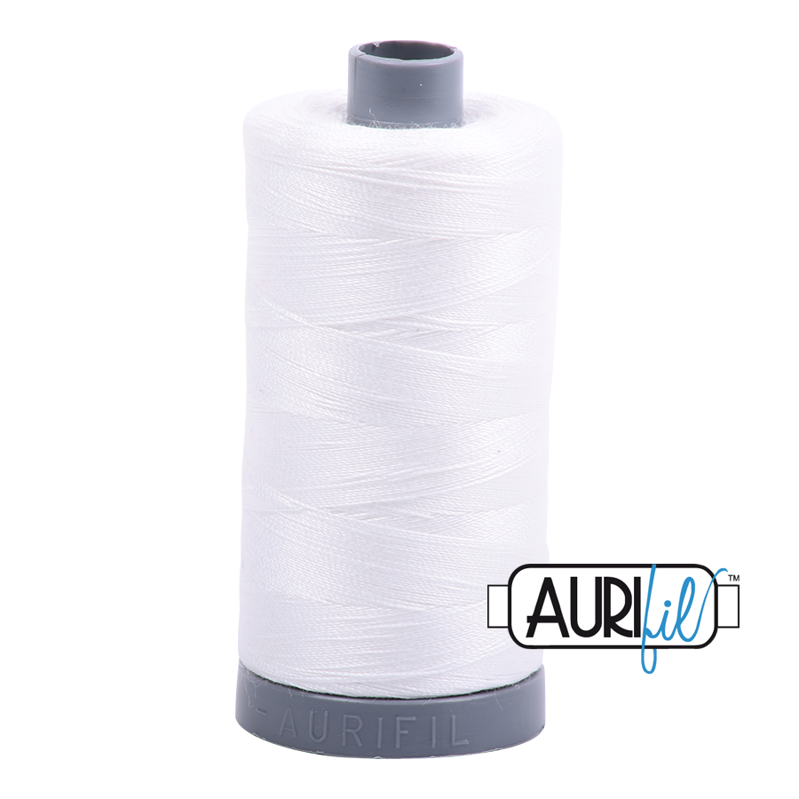 Mako 28 wt Cotton Large Spool 2021 Natural	White