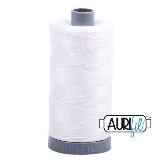 Mako 28 wt Cotton Large Spool 2021 Natural	White