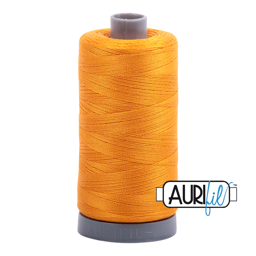 Mako 28 wt Cotton Large Spool 2145 Yellow	Orange