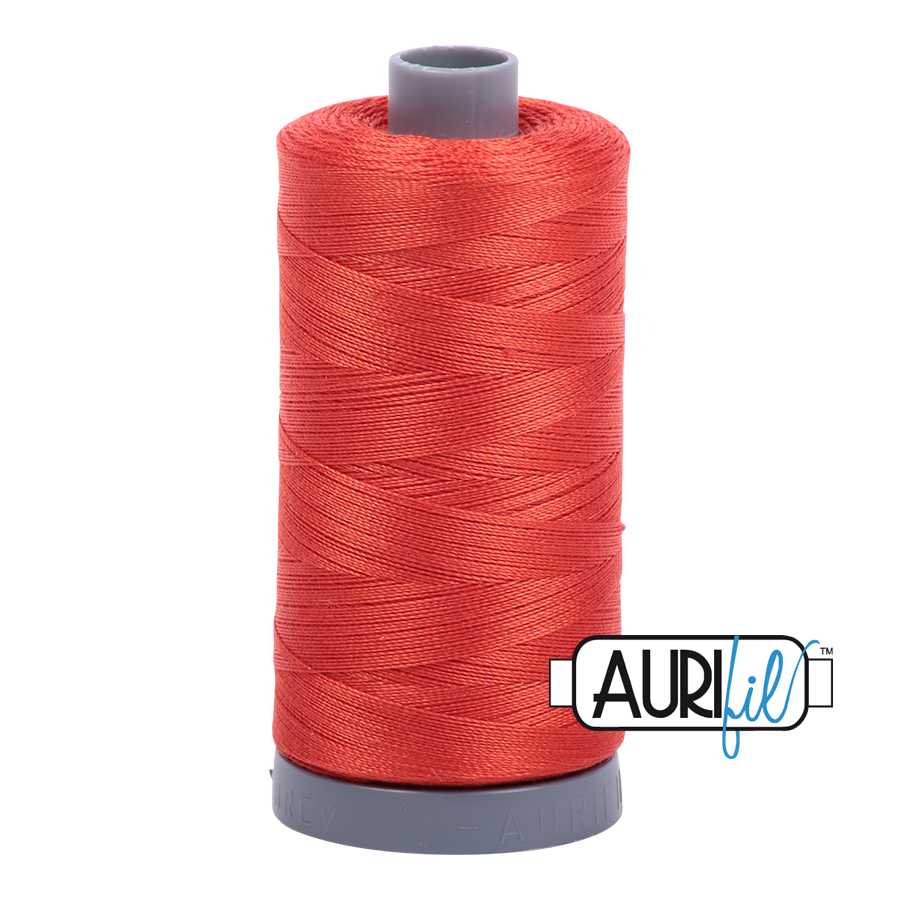 Mako 28 wt Cotton Large Spool 2245 Red	Orange