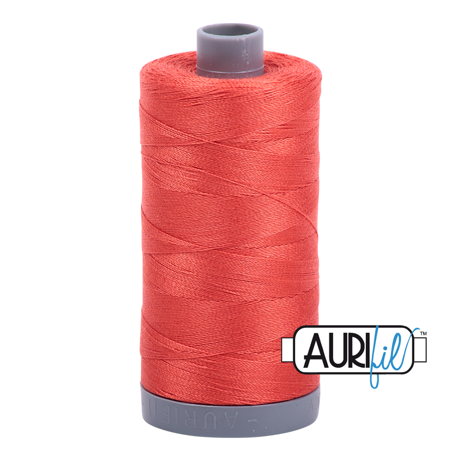 Mako 28 wt Cotton Large Spool 2277 Light Red Orange