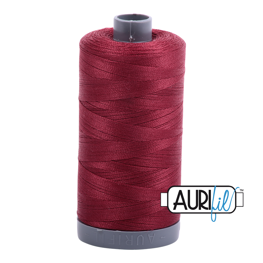 Mako 28 wt Cotton Large Spool 2460 Dark	Carmine	Red