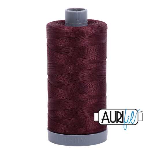 Mako 28 wt Cotton Large Spool 2468 Dark Wine