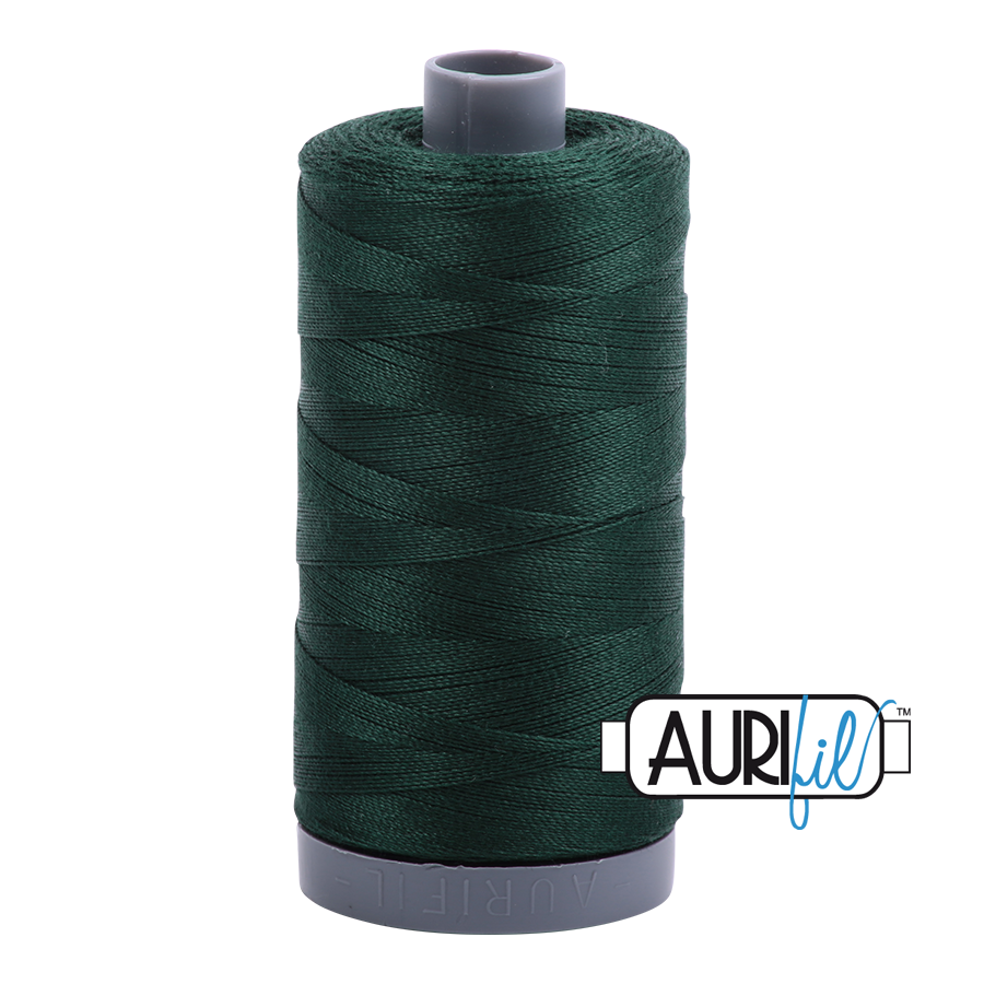 Mako 28 wt Cotton Large Spool 4026 Forest	Green