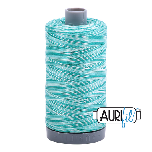 Mako 28 wt Cotton Large Spool 4654 Turquoise	Foam