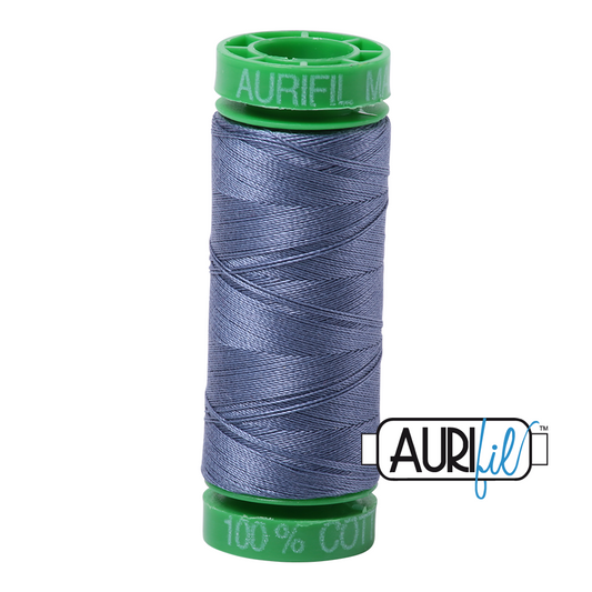 Mako 40 wt cotton 1248 Dark	Grey	Blue