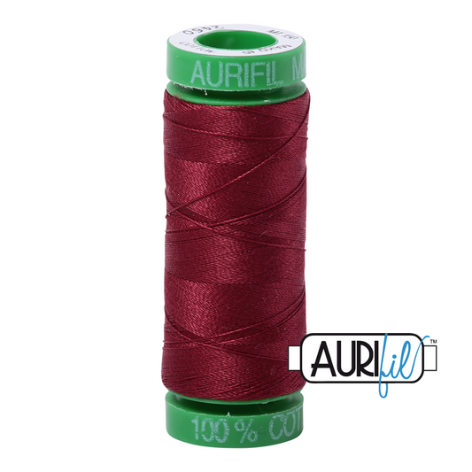 Mako 40 wt cotton 2460 Dark	Carmine	Red