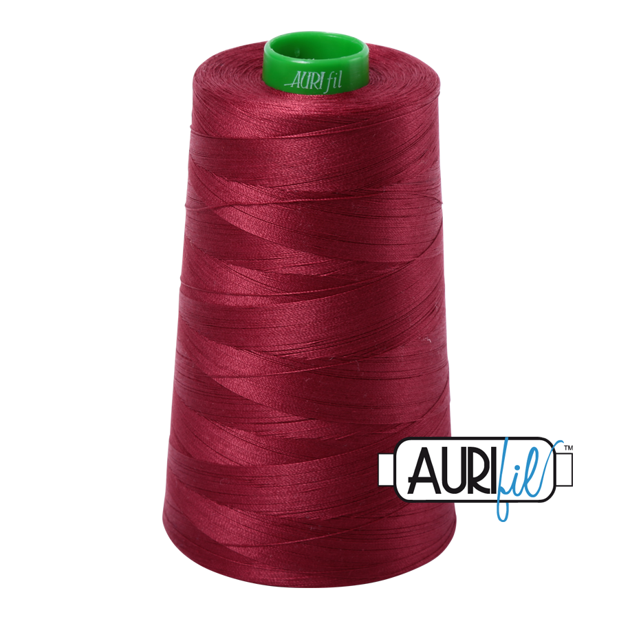 Mako 40 wt cotton 2460 Dark	Carmine	Red