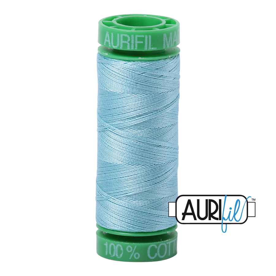 Mako 40 wt cotton 2805 Light	Grey	Turquoise