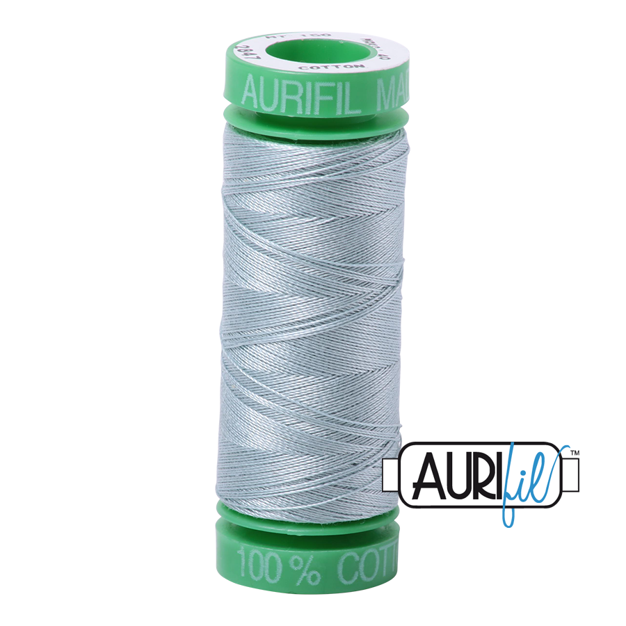 Mako 40 wt cotton 2847 Bright	Grey	Blue