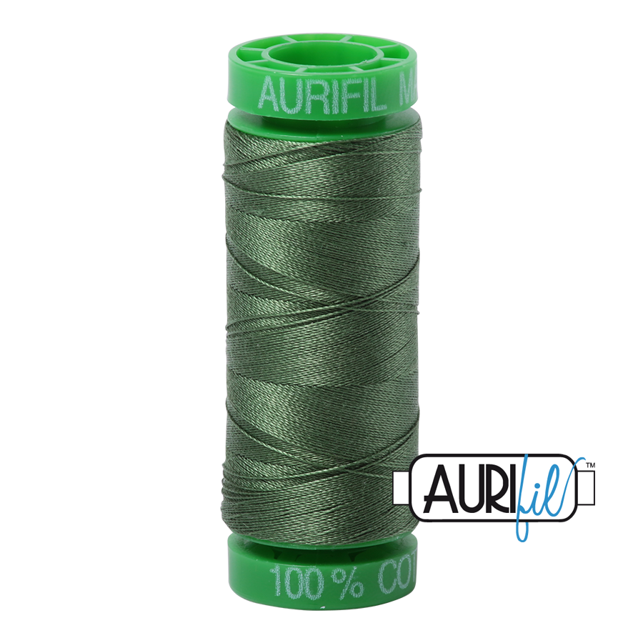 Mako 40 wt cotton 2890 Very	Dark	Grass	Green