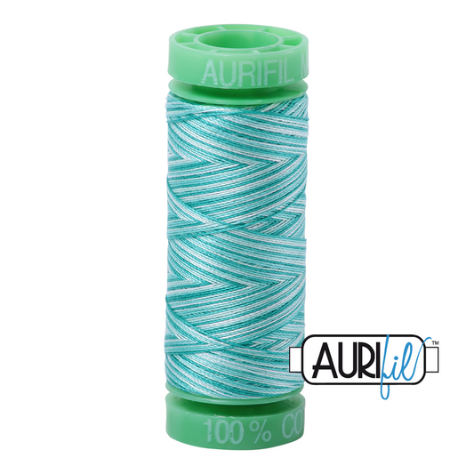 Mako 40 wt cotton 4654 Turquoise	Foam