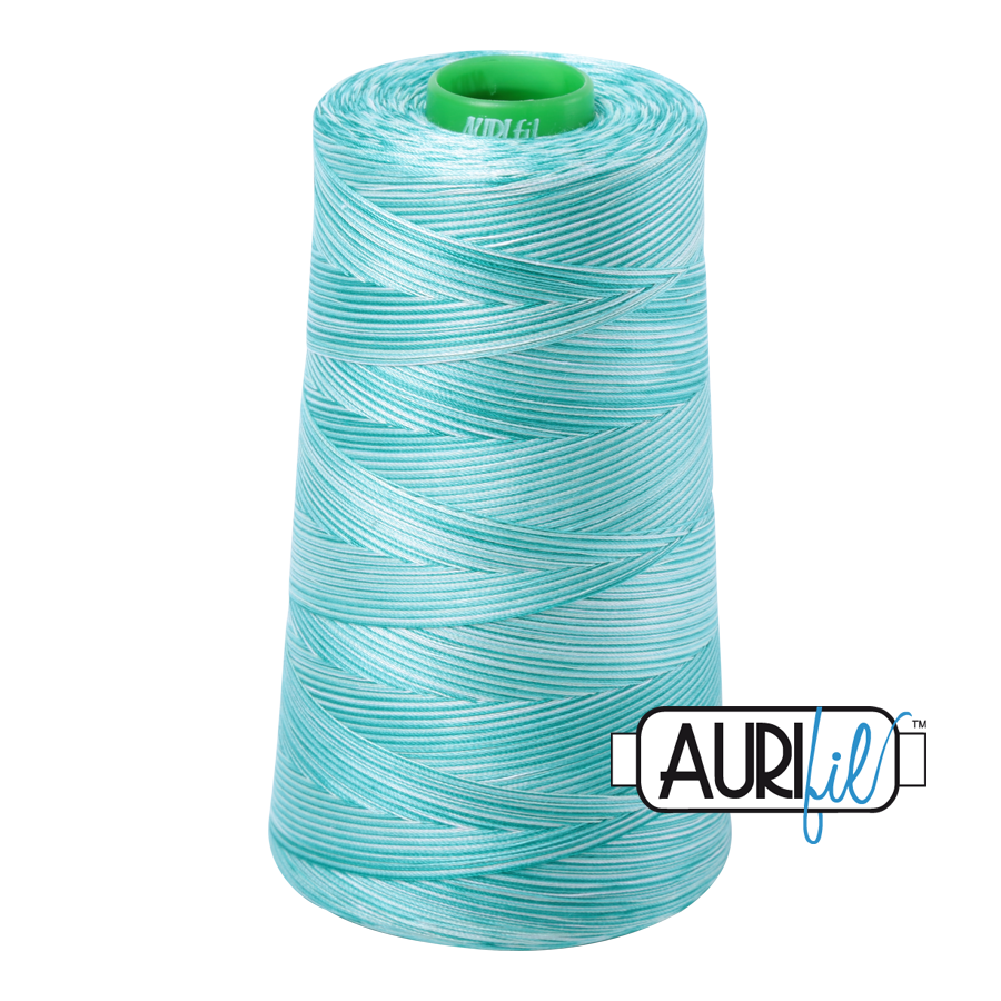 Mako 40 wt cotton 4654 Turquoise	Foam