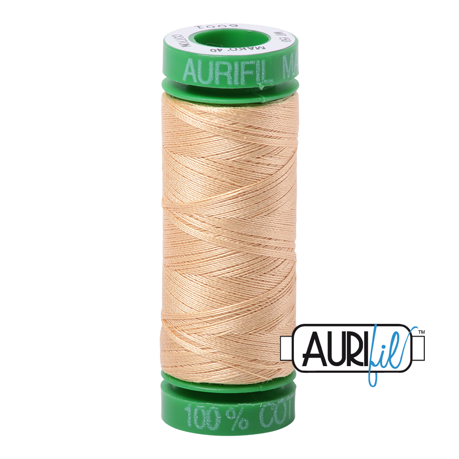 Mako 40 wt cotton 6001 Light Carmel