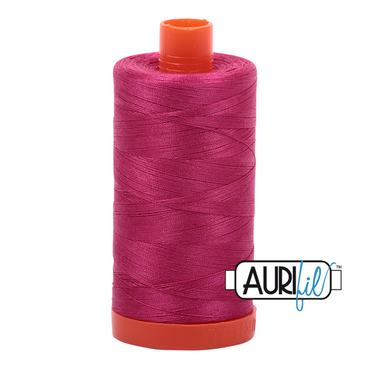 Mako 50 wt Cotton 1100 Red	Plum