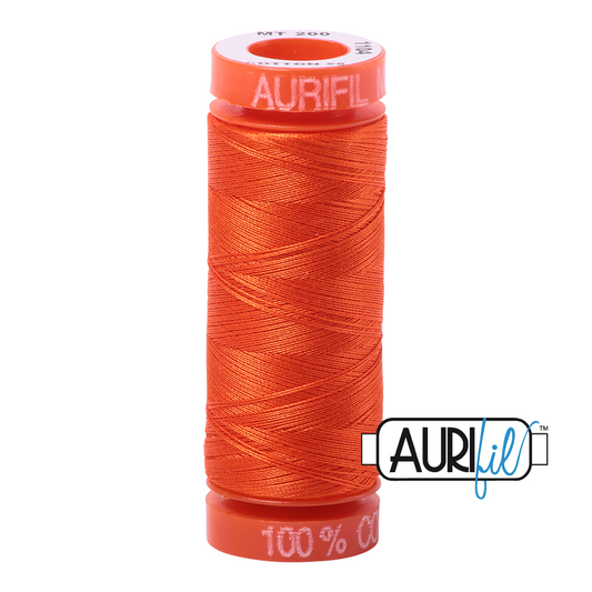 Mako 50 wt cotton 1104 Neon Orange