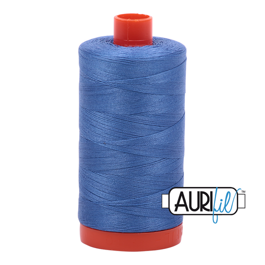 Mako 50 wt Cotton 1128 Light	Blue	Violet