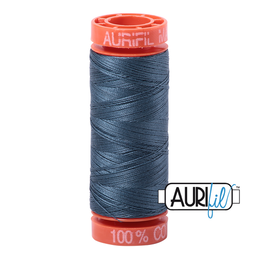 Mako 50 wt cotton 1310 Medium Blue Grey