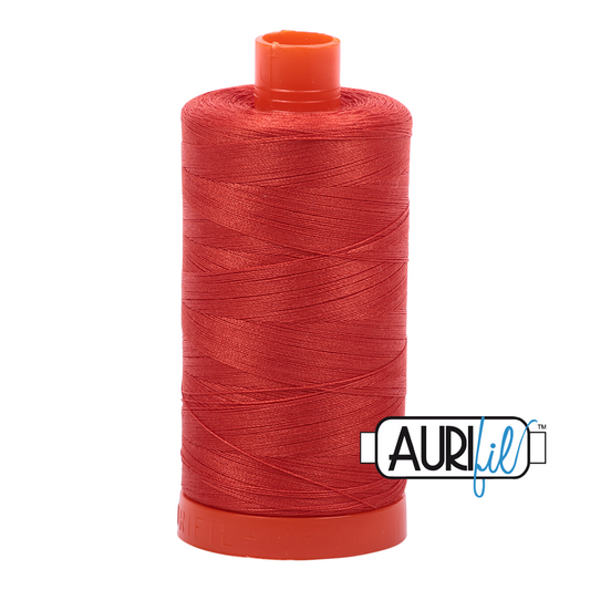 Mako 50 wt Cotton 2245 Red	Orange