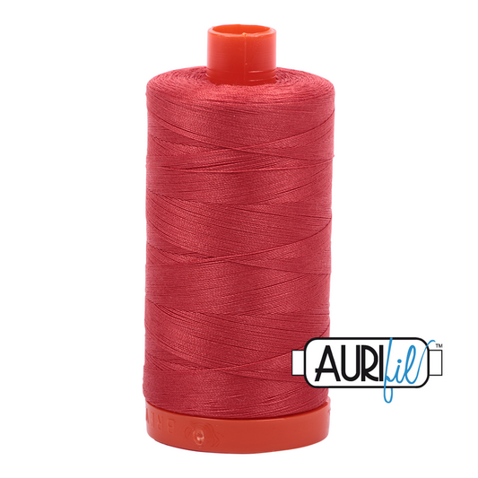 Mako 50 wt Cotton 2255 Dark	Red	Orange