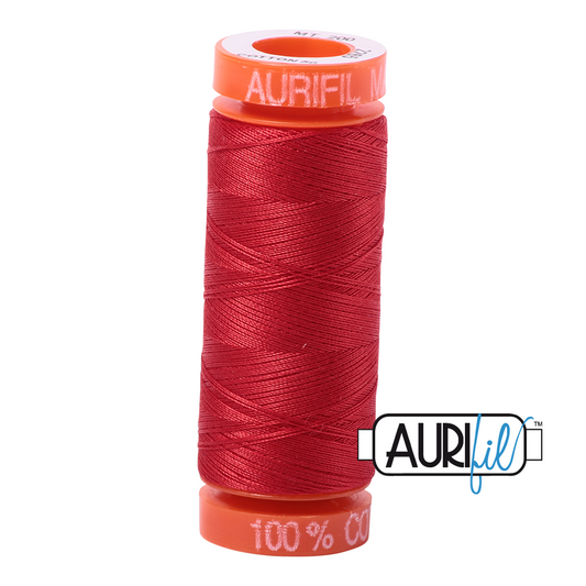 Mako 50 wt cotton 2265 Lobster Red