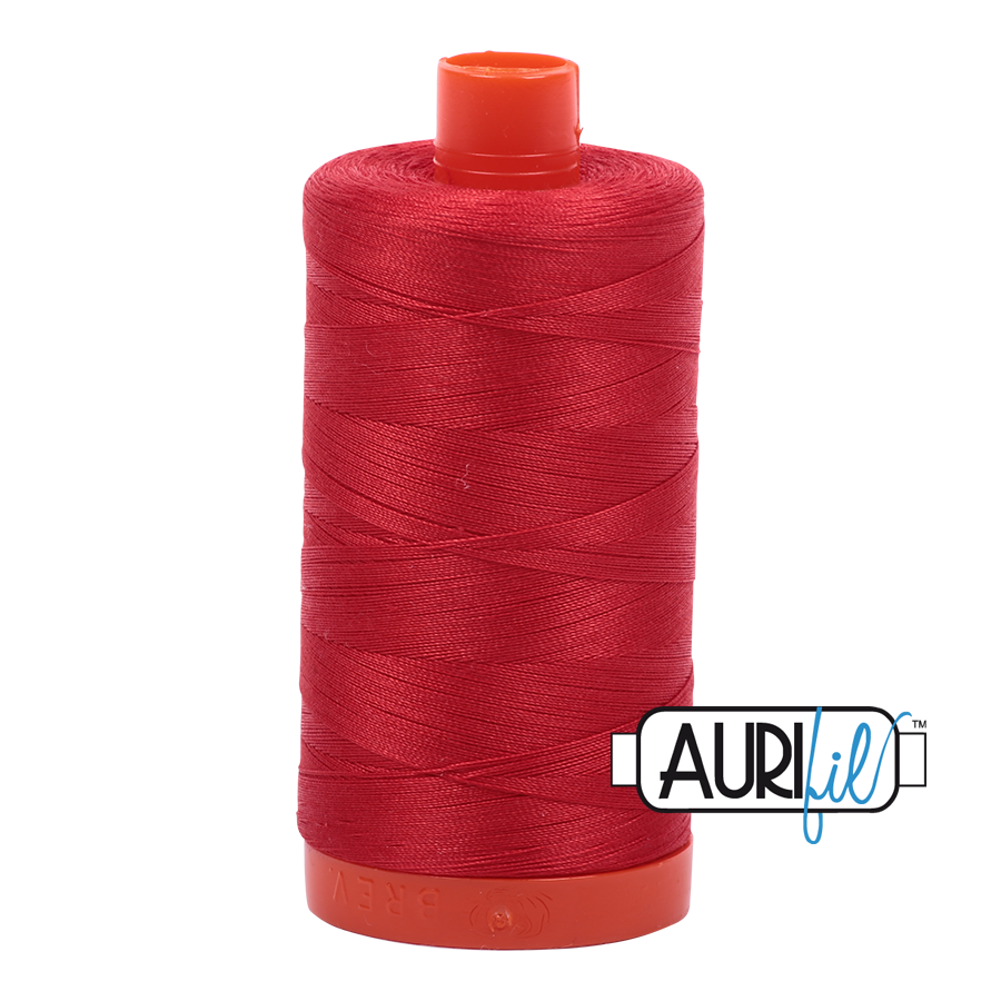 Mako 50 wt Cotton 2265 Lobster	Red