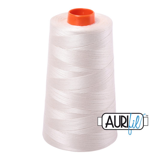 Mako 50wt Cotton Cone 2309 Silver	White