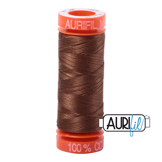 Mako 50 wt cotton 2372 Dark Antique Gold