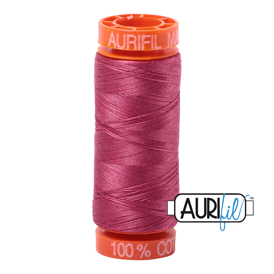 Mako 50 wt cotton 2455 Medium Carmine Red