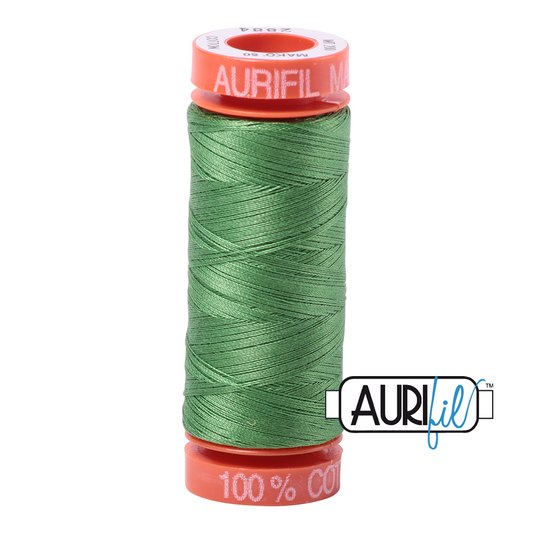 Mako 50 wt cotton 2884 Green Yellow
