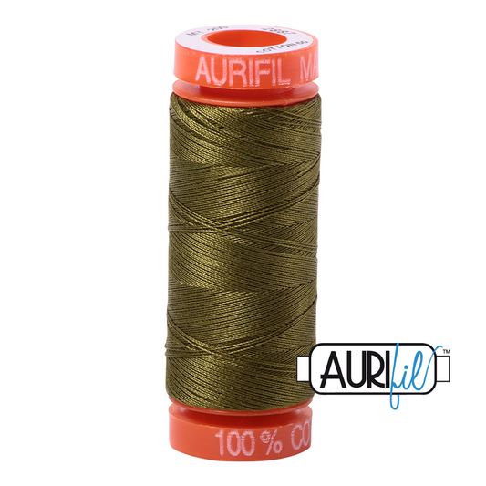 Mako 50 wt cotton 2887 Very Dark Olive