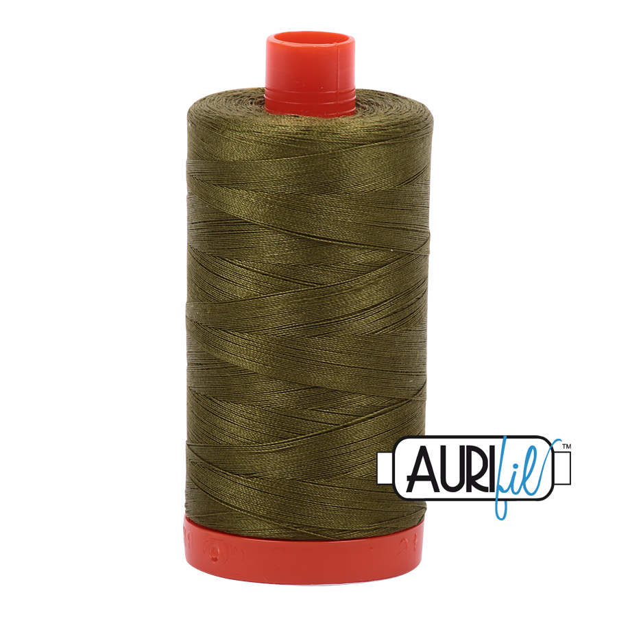 Mako 50 wt Cotton 2887 Very	Dark	Olive