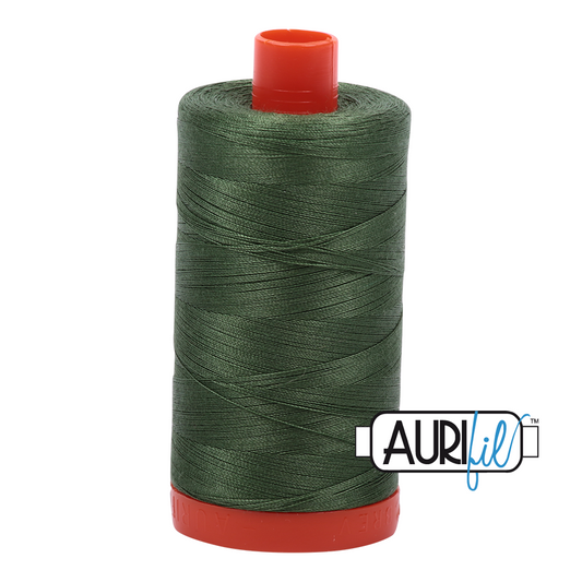 Mako 50 wt Cotton 2890 Very	Dark	Grass	Green