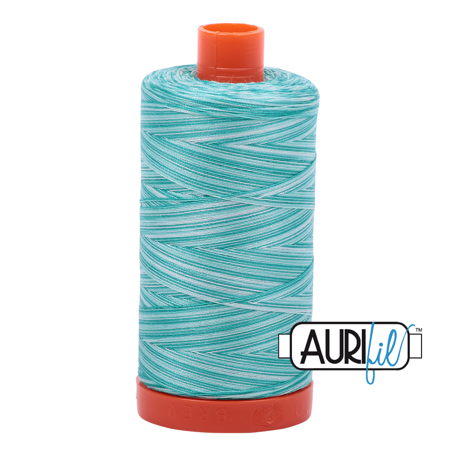 Mako 50 wt Cotton 4654 Turquoise	Foam