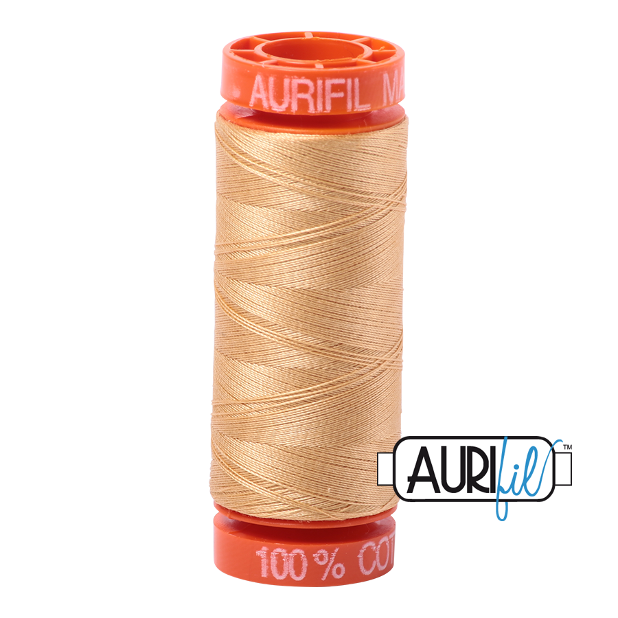 Mako 50 wt cotton 5001 Ocher Yellow