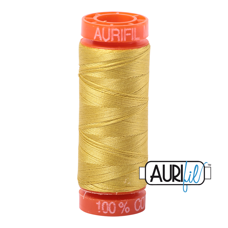 Mako 50 wt cotton 5015 Gold Yellow