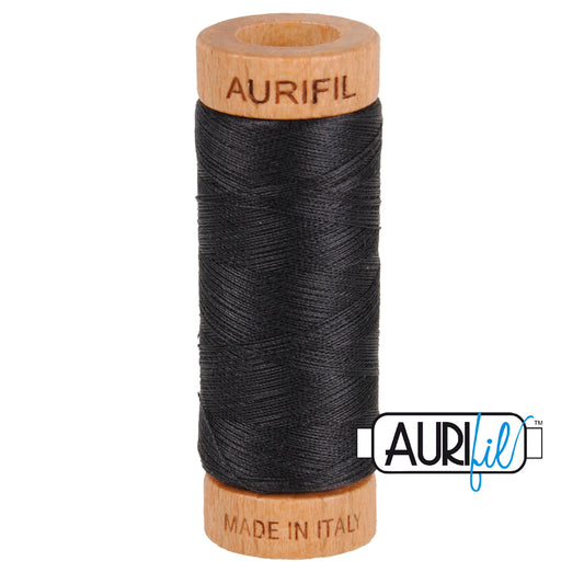 Mako 80 wt cotton 4241 Very	Dark	Grey